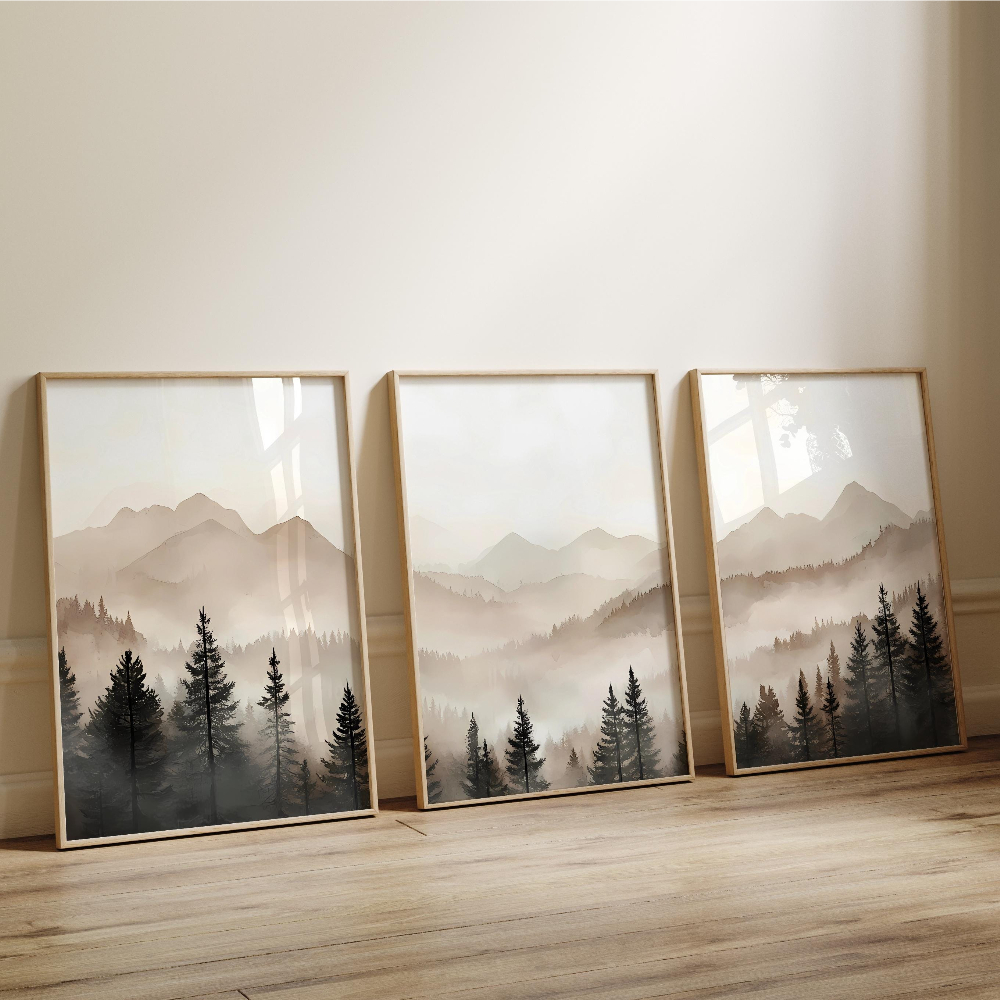 Abstract Forest Mountains Trip - Photography Pose reseña y precio