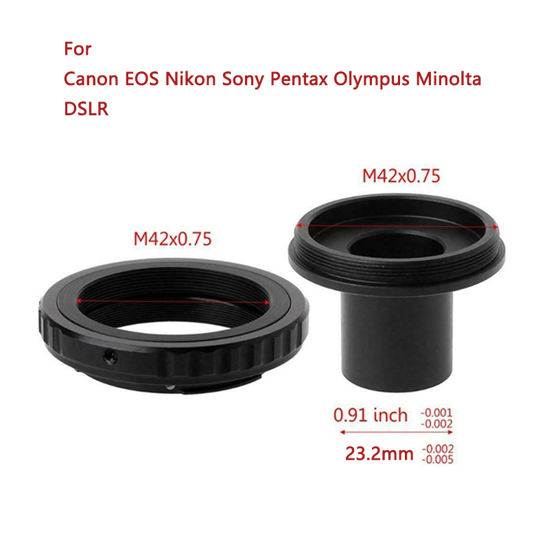 23.2mm T Ring Lens Mount Set D - Lens Adapter Ring reseña y precio