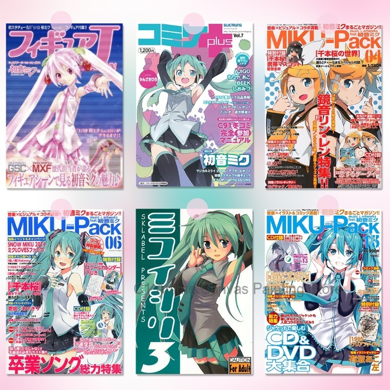 Hatsune Miku Anime Poster MIKU - Photography Magazine reseña y precio