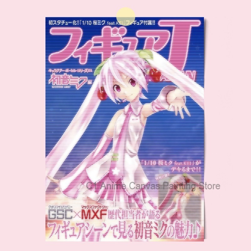 Hatsune Miku Anime Poster MIKU - Photography Magazine reseña y precio