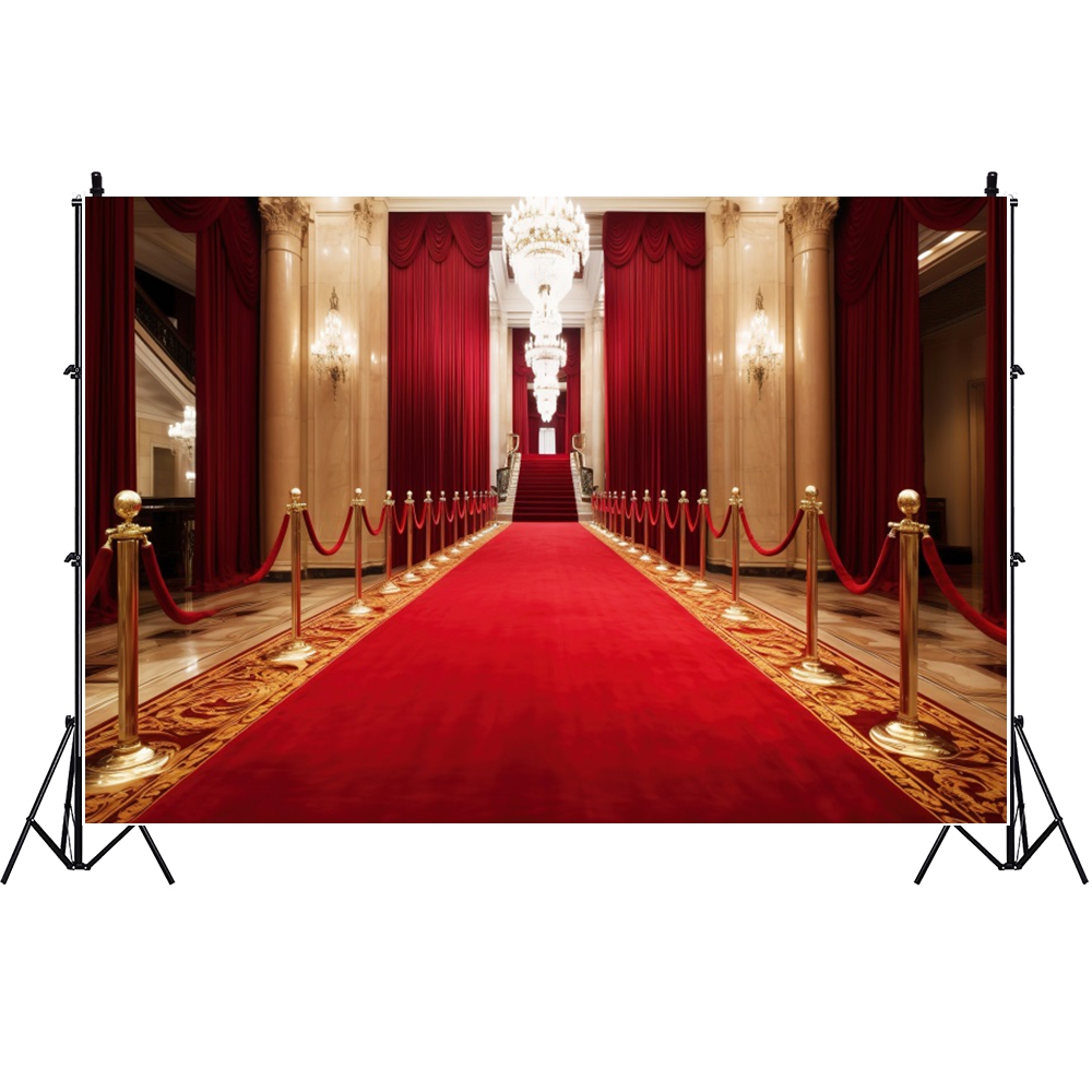 Red Carpet Theme Background Co - Photography Awards reseña y precio