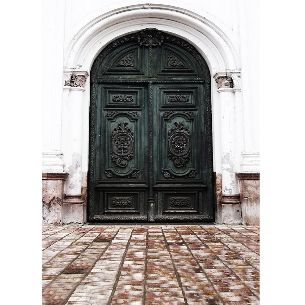 Brick Floor Dark Green Wooden  - Photography Dark Cloth reseña y precio