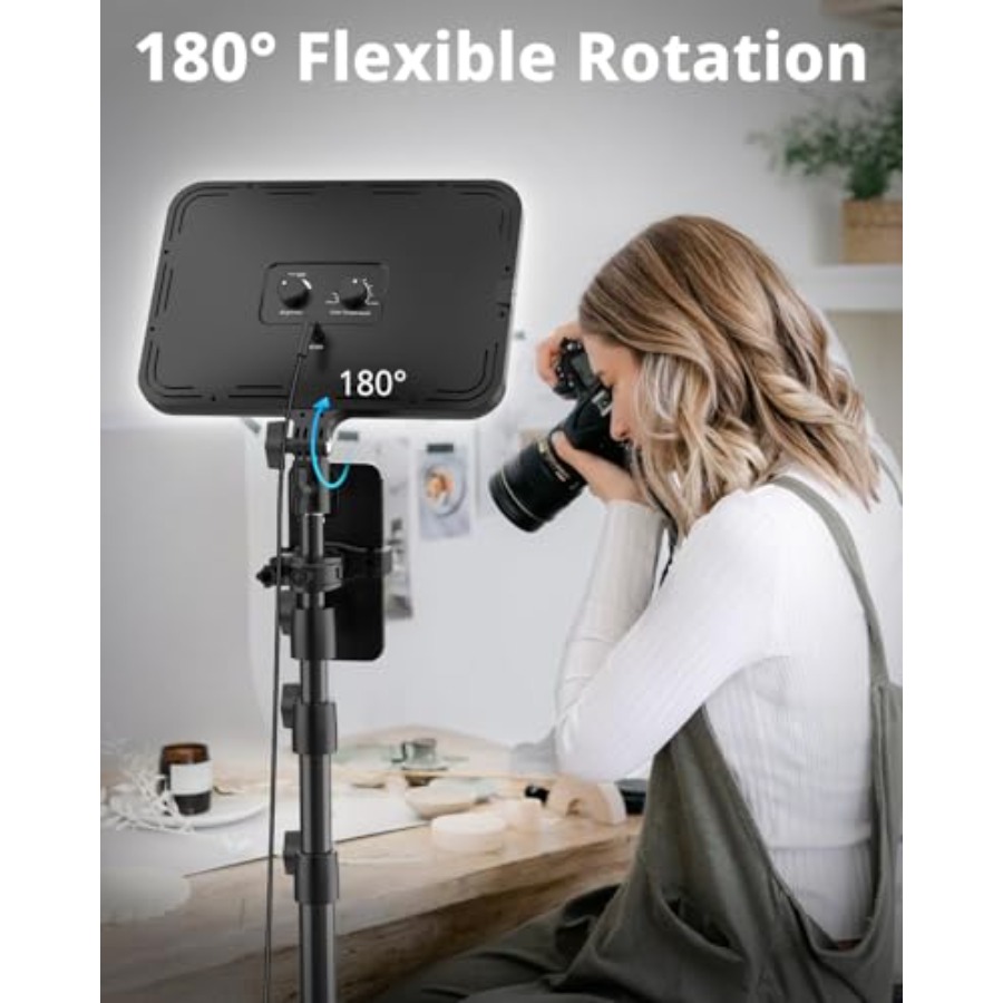2 Pack LED Video Light Kit, Ph - Photography Video reseña y precio