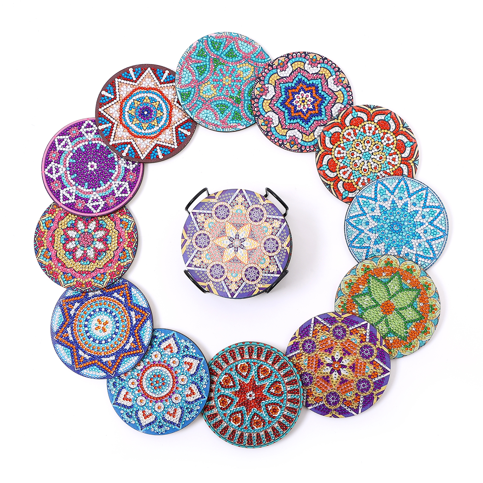 12Piece Manda Floral Pattern C - Photography Desk reseña y precio