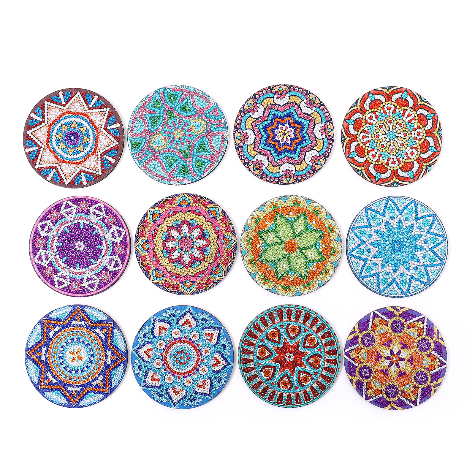 12Piece Manda Floral Pattern C - Photography Desk reseña y precio