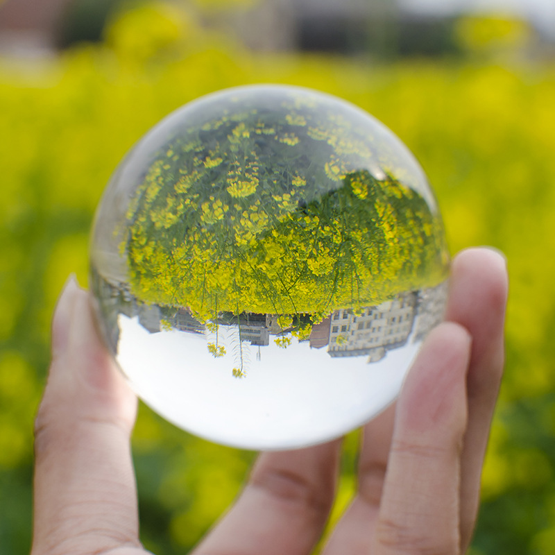 Clear Lens Globe Crystal Glass - Lens Ball Crystal reseña y precio
