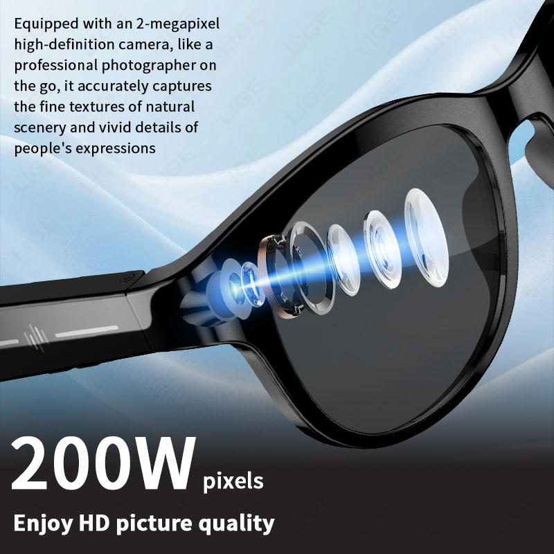 New 200W Camera AI Glasses For - Photography Translate reseña y precio