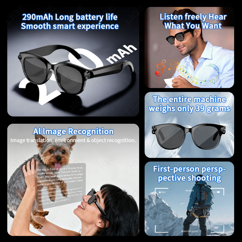 New 200W Camera AI Glasses For - Photography Translate reseña y precio