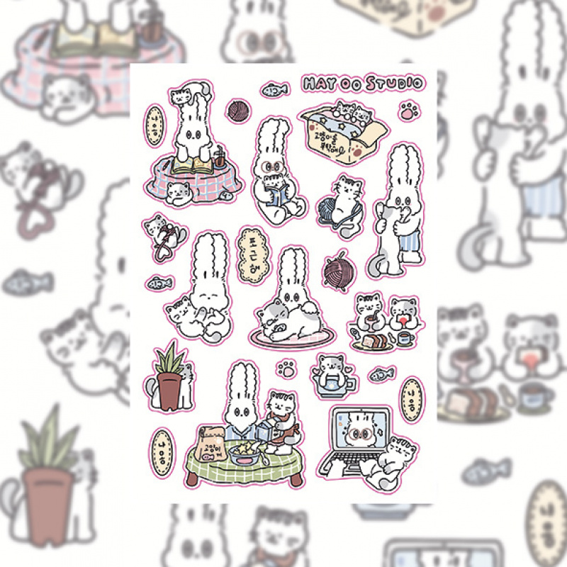 Korean Cute Kawaii Cartoon Rab - Photography Magazine reseña y precio