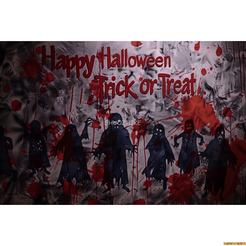 Happy Halloween Backdrop Horro - Photography Trick reseña y precio