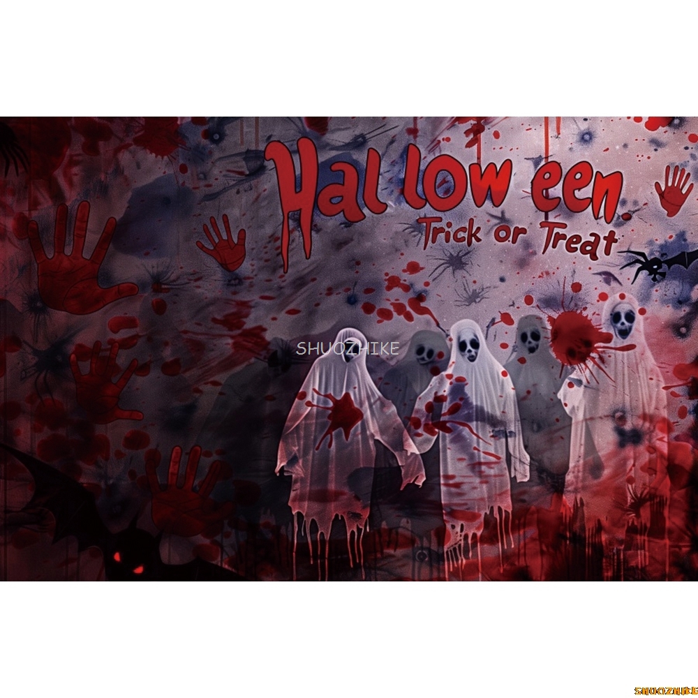 Happy Halloween Backdrop Horro - Photography Trick reseña y precio