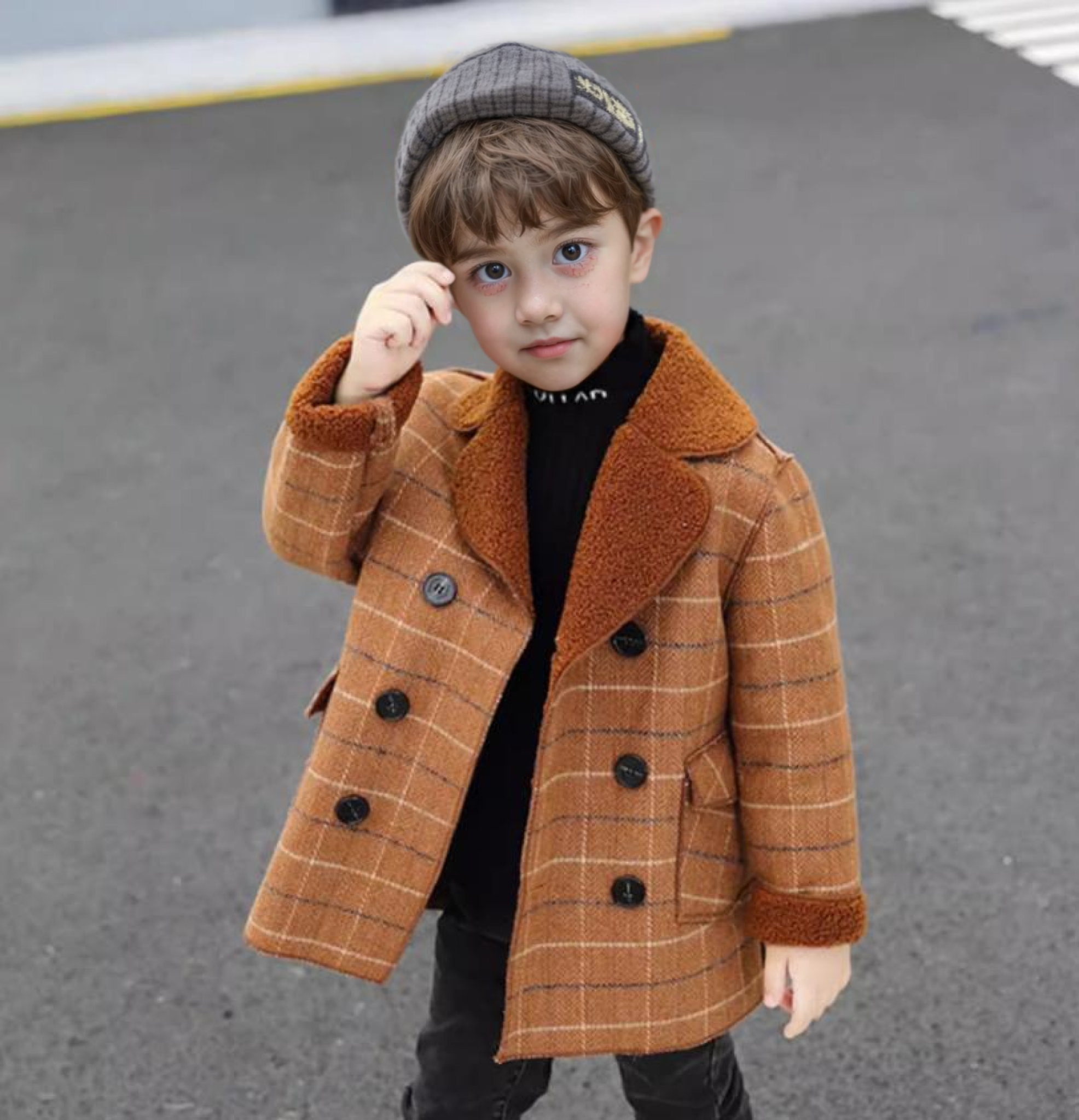 Little Boys Winter Thick Warm  - Photography Jacket reseña y precio